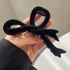 Soft Ribbon Bowknot Hair Clip for Women and Girls Fashionable and Versatile  Headwear Crab Hair Clips Hair Accessory