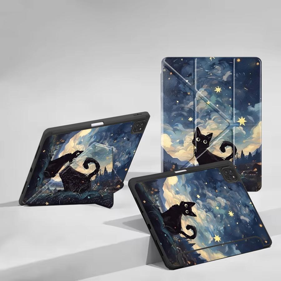 Tablet Case For iPad Air 4 5 M3 M2 1 2 M4 11inch Pro 2025 Mini 6 7 Pro 11th 10th 9th 8th 7th 12.9inch Holder Cover Cute Cartoon