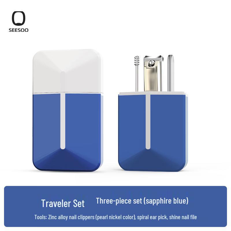 Seesoo Traveler 3-Piece Nail Clipper Set