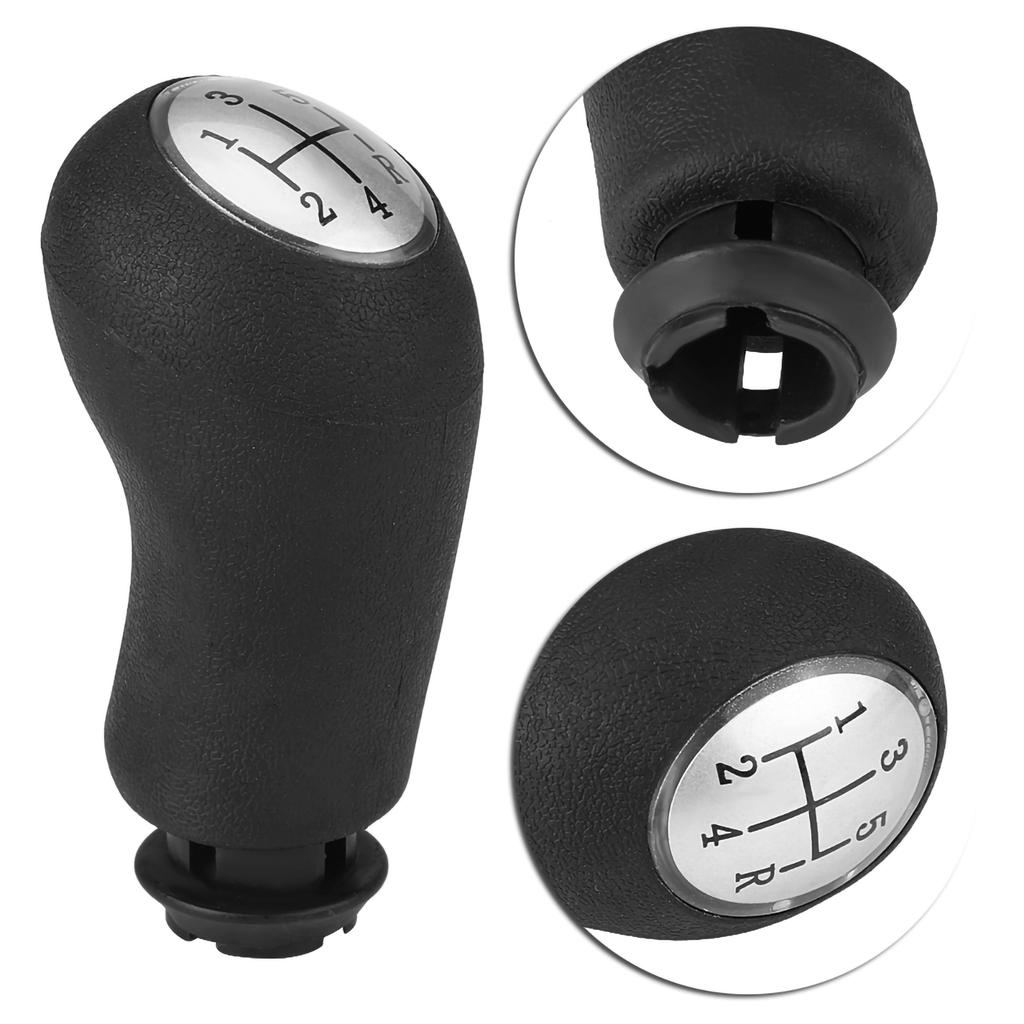 Car Auto 5 Speed Gear Stick Shift Knob Head for Clio III Megane II Scenic II