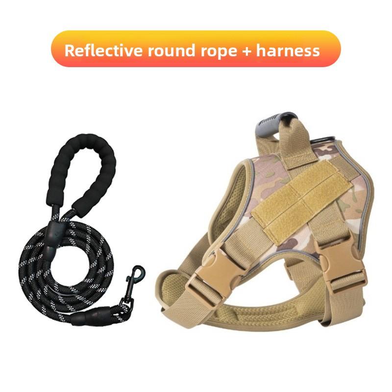 Dog Leash, Vest Style Golden Retriever Chest and Shoulder Strap, Small, Medium and Large Dog Walking Leash, Dog Chain