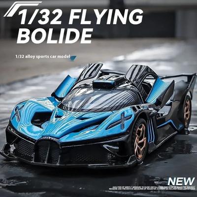 1:32 Supercar Sports Car Alloy Metal Diecast Vehicle Model Sound & Light Desktop Collection Hobby Ornaments Gifts
