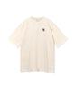 Bajal Vz 3D Logo Short Sleeve T-Shirt Cream