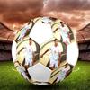 Ballon de football Rodri taille 5, coloré, adapté à tous les âges, cousu à la machine, matériau PVC, qualité compétition, durable et à rebond élevé