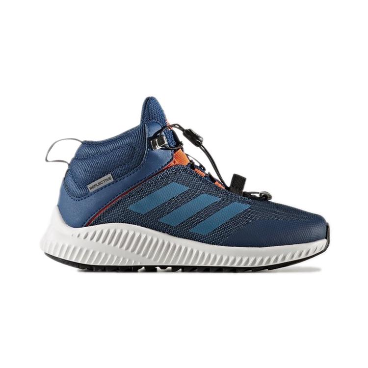 adidas Fortatrail Mid Fabric Mid Top Kids' Running Shoes Blue Teenagers BY3043