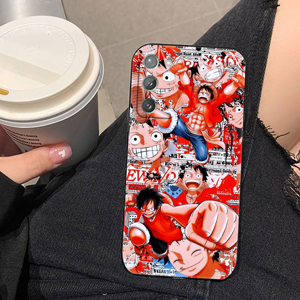 Anime One Piece Luffys Phone Case For Samsung NOTE 20 10 M23 M53 A80 A70 A50 A30 A24 A13 A12 A07 A06 A05S A04 A03S A03 A02 Cover
