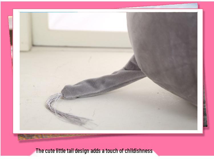 Adorable Elephant Plush Pillow - Children's Sleeping Toy & Gift