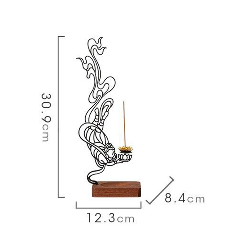 Modern Indoor Incense Burners Sculptures Figurines Incense Burners Living Room Aroma Diffuser Decor Aroma Diffuser Creative