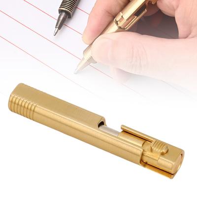 Compact Mini Ballpoint Pen Replaceable Ink EDC Pen Durable Ballpoint Pen  Working Environment