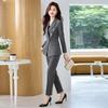 Women's Professional Double-Breasted Suit Set