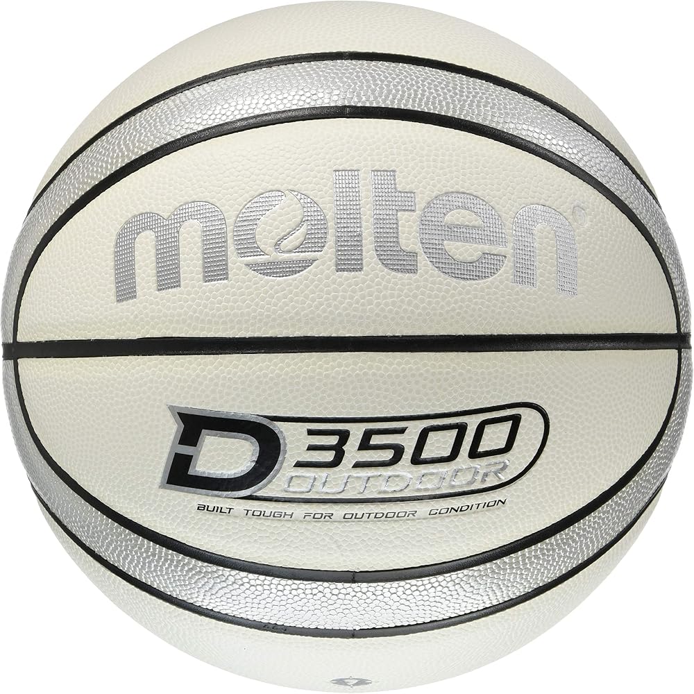 Molten B7D3500-WS Outdoor Basketball Durable Design Size 7 29.5 Inch
