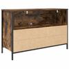 Washbasin Cabinet with Drawers Smoked Oak