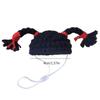Bird Hats for Parrots Fun Upright Braids Costume Accessories Knitted Hat with Stretchy Strap for Hamsters Parakeets