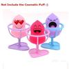 Commodity Cosmetic Puff Display Stand Ei Form Trocknen Halter Halterung