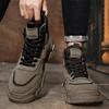 Fashion Boots Men Outdoor High Top Shoes Sneakers Men Ankle Motorcycle Boots For Men Classic Platform Sneakers Male