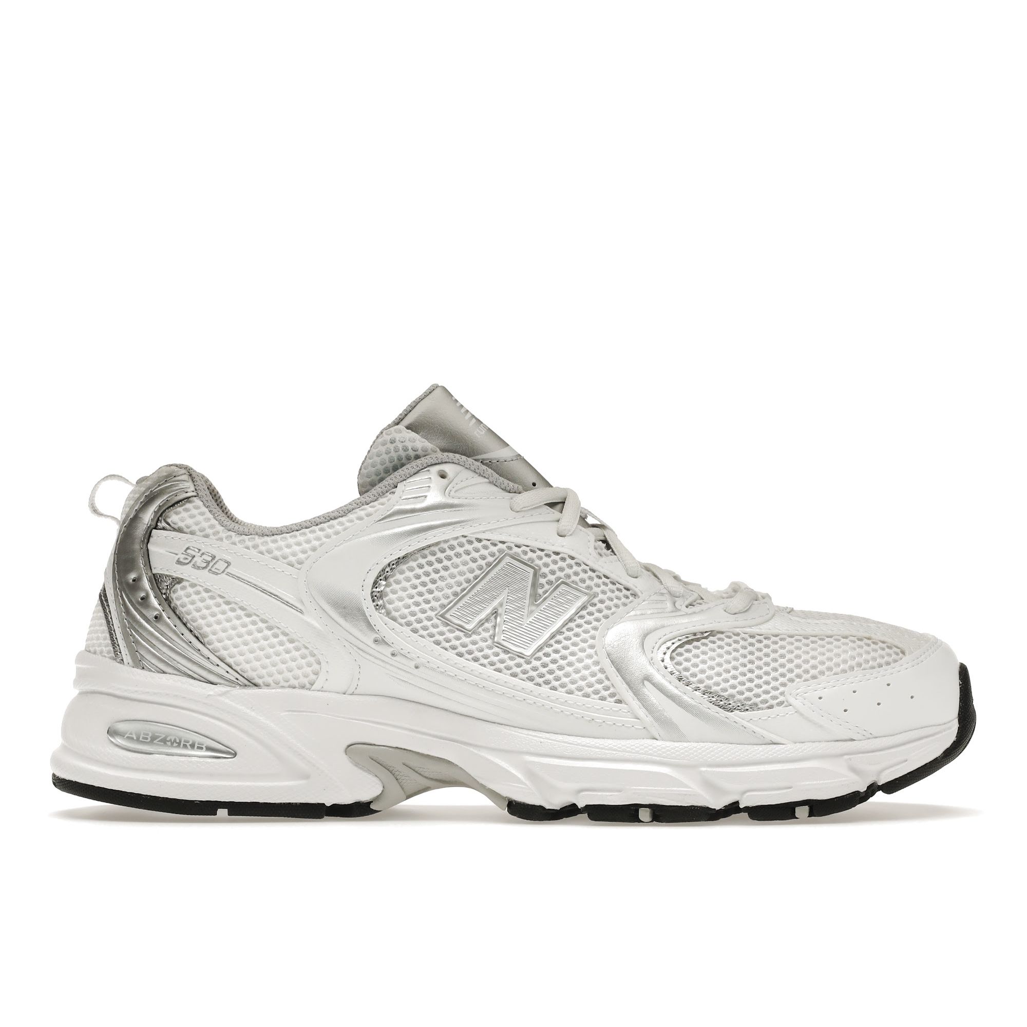 

Кроссовки унисекс New Balance 530 Silver White Munsell-White Silver-Metallic MR530EMA