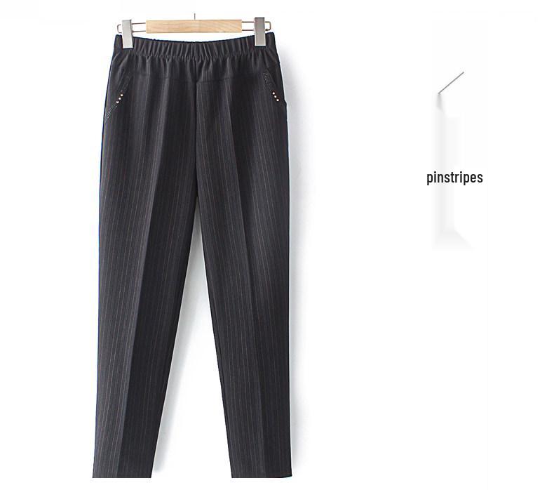 Women's Fleece-Lined Lamb Wool Pants for Petite and Plus Sizes - Loose, Thick, and Ideal for Outdoor Wear