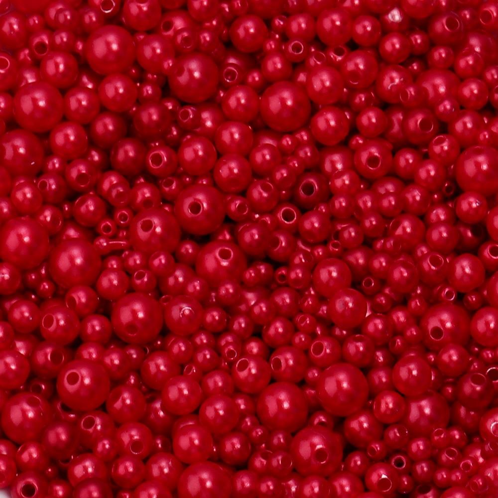 3/4/5/6/8mm ABS Imitation Pearl Beads Color Loose Round Beads For Jewelry Making DIY Handmade Necklace Bracelet Accessories