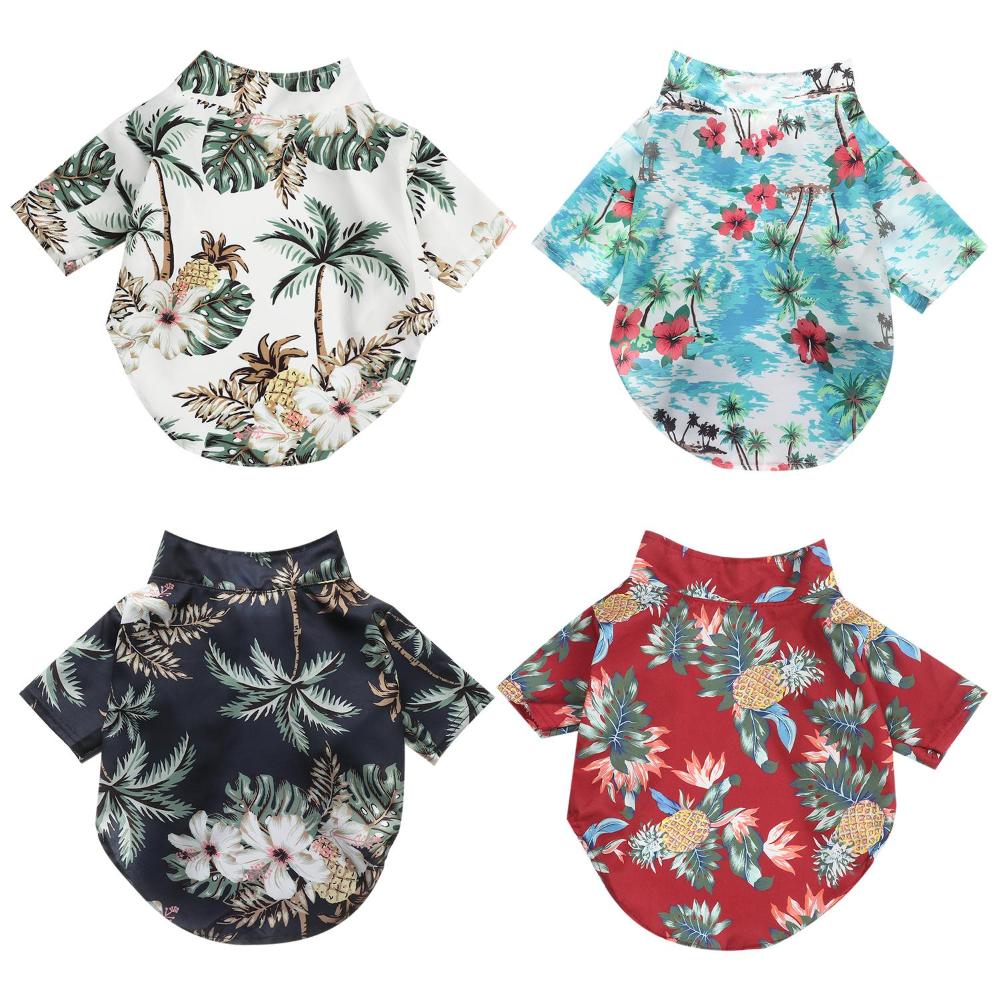 

Beach Coconut Tree Print Pet Summer Shirt Dog T-Shirts Pet Dog Shirts Pet Shirts Pet Dog Clothes XL