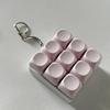 Decompression 9 Keyboard Key Toy for Adults Antistress Toys Boys Girl Anti Stress Finger Keyboard Games Keychain Jewelry
