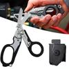 Professional Folding Rescue Scissors Multipurpose Tactical Tool for Survival Emergency