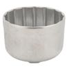 86mm 3.39in Oil Filter Wrench Socket Cap Sliver Heavy Duty Stainless Steel Removal Tool