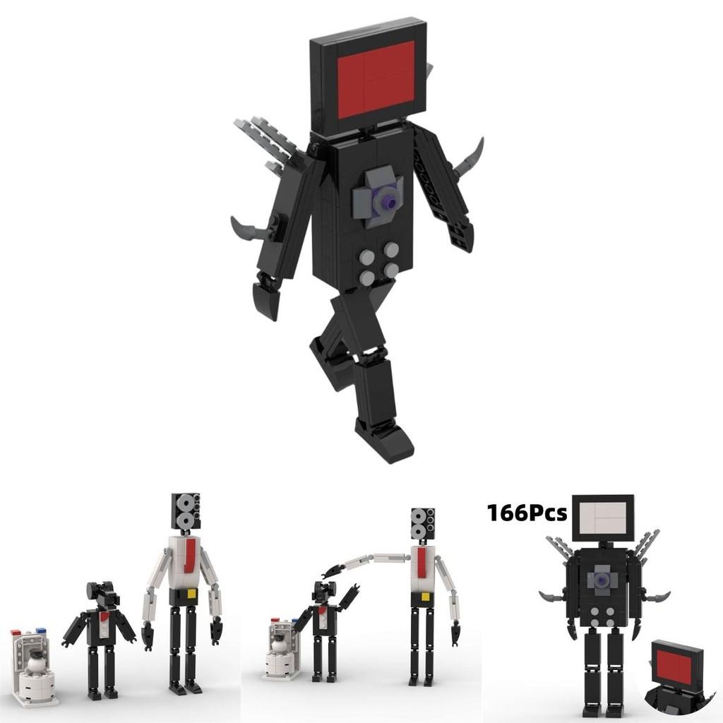 Mgw Labyrinth Hexe Plastikbausteine Spielzeug Skibidi Toilette Vs Überwachungsmann Heißes Spiel