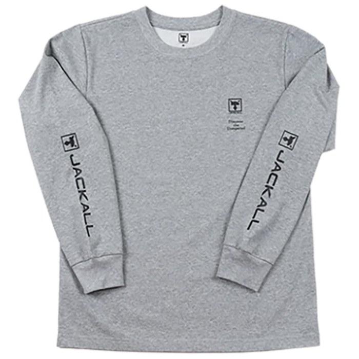 [Jackall] Long Sleeve T-Shirt LT-A001 (Gray, XL)