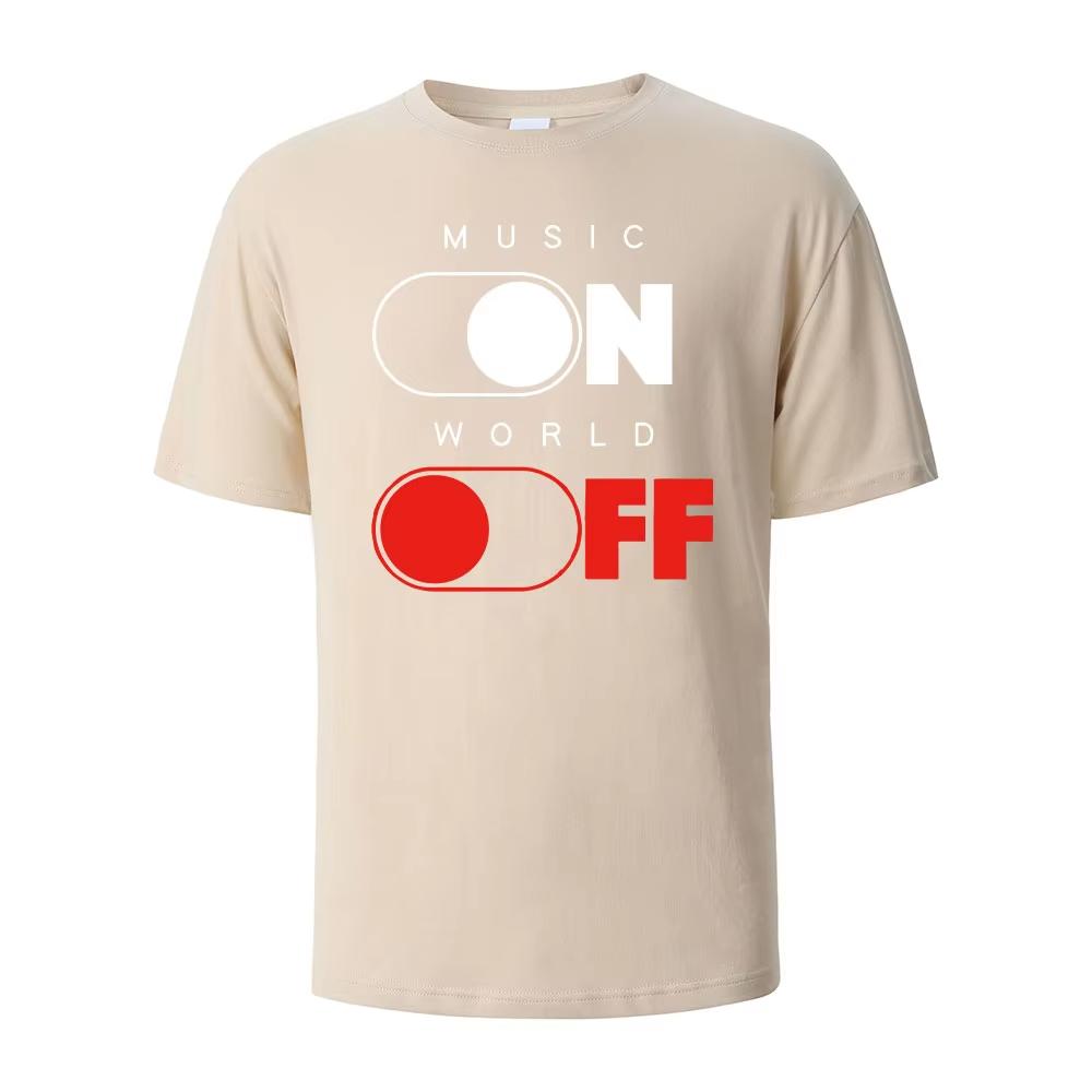 New Summer Men's and Women's Beach Travel T-shirt Design Pattern Printed Outdoor Comfortable and Breathable T-shirt