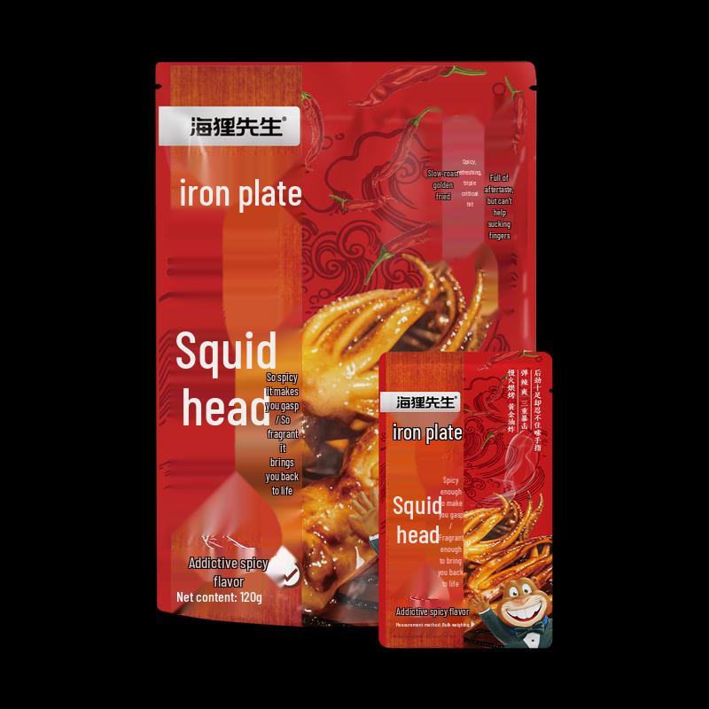 Mr. Beaver Spicy Teppanyaki Roasted Squid Tentacles
