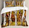 Fall Themed Duvet Covers For Kids Teens Quilt Covers Queen Size Lightweight Down Room Decor 2 Pillowcases 1 Duvet Cover No Quilt