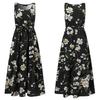 2022 European & American Summer Print Casual Long Dress with Belt