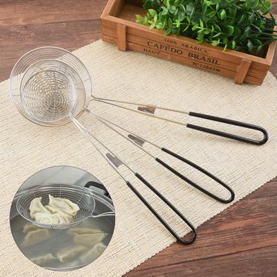 Skimmer Ladle Long Handle 3 Sizes Filtering