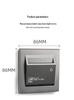 Universal 40A Card Power Switch for Hotels and Guesthouses