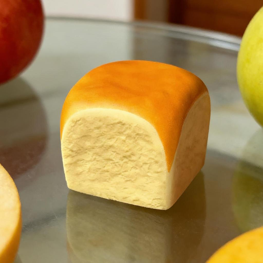 1PC Bread Squeeze Toy Stress Relief Squeeze Toy Soft Slow Rise Bread with Realistic Texture Satisfying Squishys Toy for Anxiety