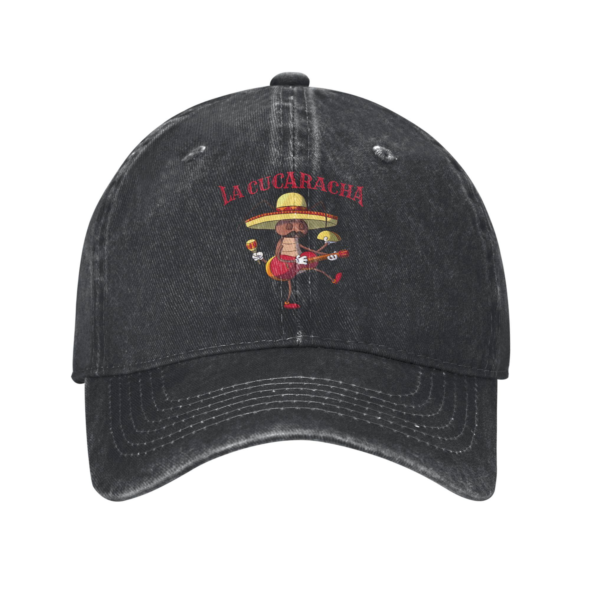 Vintage Kawaii Taco Cat Baseball Cap for Unisex Women Distressed Washed Snapback Cap Mexican Cinco De Mayo Workouts Gift Caps Hat One Size