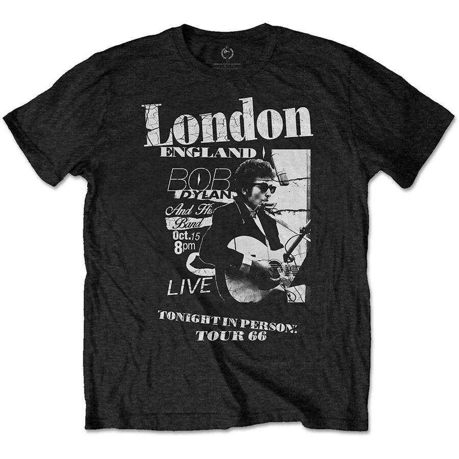 Bob Dylan - Scraps - Black T-shirt XS