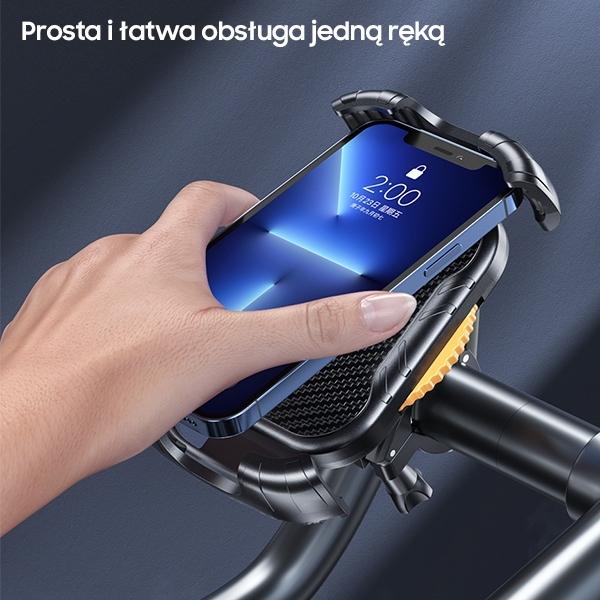 Awei X29 Bike Holder 4.7"-6.7" For Frame Black