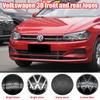 2026 Horké Pro Volkswagen VW 1ks 139mm 110mm Logo VW ABS Znak Kapota Auta Přední Mřížka Zadní Znak na Kufr Příslušenství Pro VW Polo 2019 2