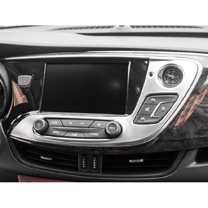For Buick Envision 2016-2020 Matte Silver Center Console Volume Button Panel 1PC