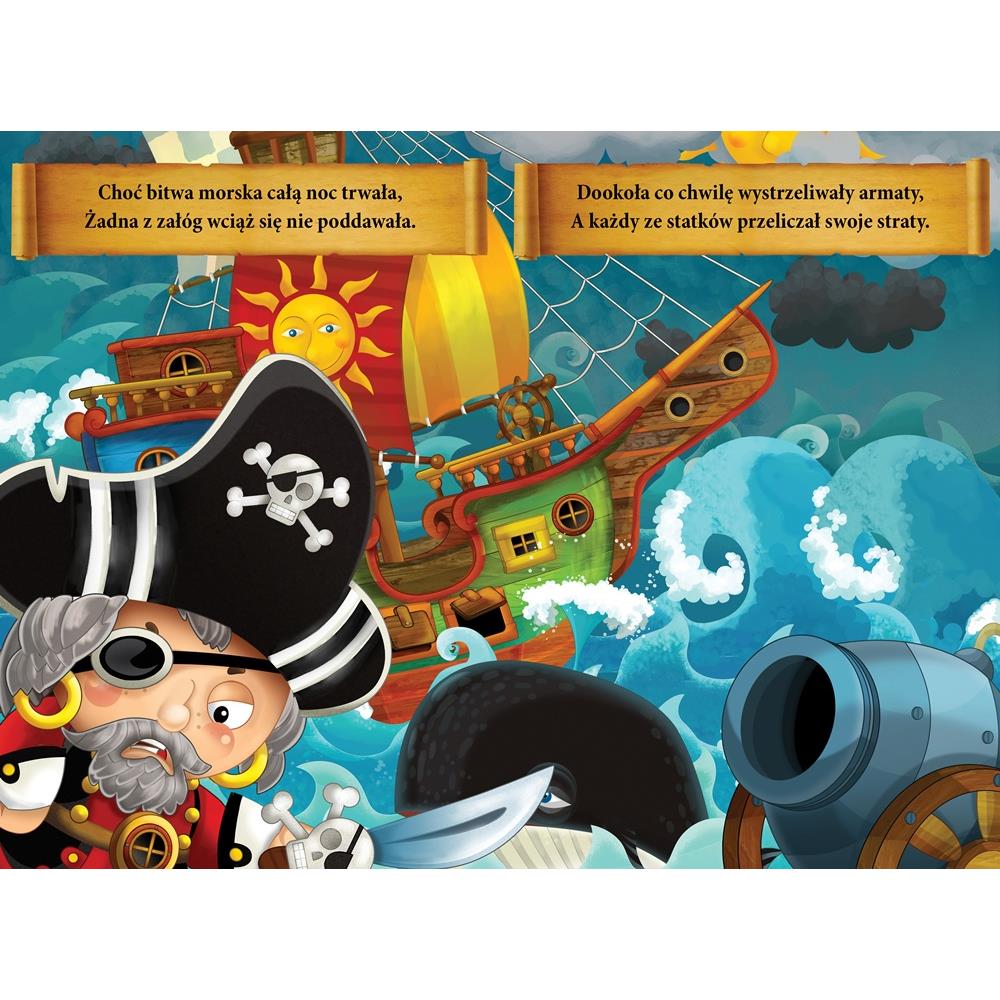 Pirates and Hidden Treasure Children' Book 24 Stickers Adventure Book