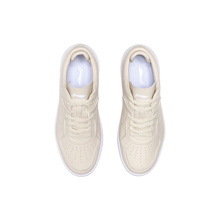 Li Ning Street Player Slip Resistant Shock Absorbing Low Top Skate Shoes Men Sneakers Rabbit-Fur-Gray AGCQ251-3