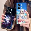 Wuthering Waves Carlotta Phone Case for Xiaomi POCO M6 M5 M4 M3 X7 X6 X5 X4 X3 F6 F5 F4 Pro GT 5G Black Cellphones Smart Cover