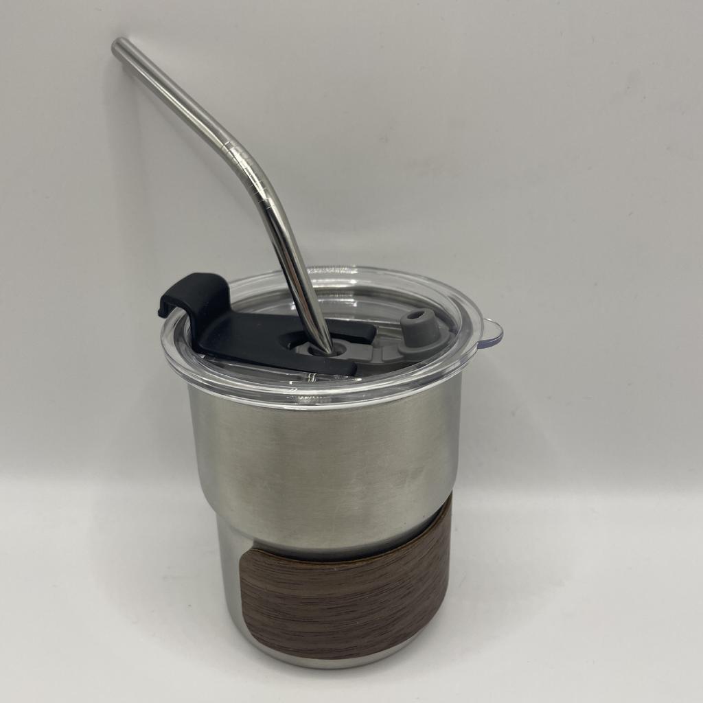 300ml Stainless Steel Coffee Camping Mug with Lid Portable Heat Resistant for Outdoor Picnic Camping Fishing Bottles Coffee Cups
