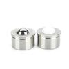 Dia 7.5/9/11/15/18/24/30mm Round Eye Wheel Ball Roller Eye Wheel Bearing Transfer Caster Light/Heavy-duty Universal Roller Wheel Ball