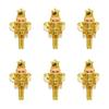 Nutcrackers Themd Metal Napkin Holders Set Of 6 Corrosions Resistant Holiday Dining Table Decorations