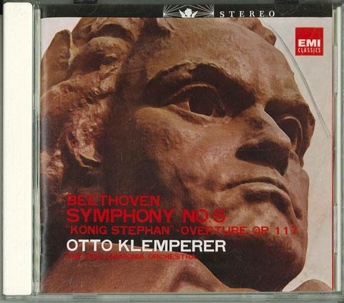 

CD OTTO KLEMPERER - Beethoven: Fate & Symphony No. 8 TOCE13005 Japan Classical Used