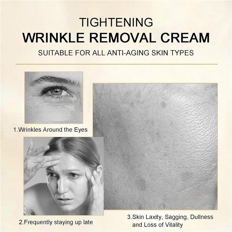 Polypeptide Anti-Wrinkle Firming Face Cream Deep Hydration Brighten Dull Skin Minimize Fine Lines Moisturizing Day Night Cream