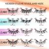 3 Paar Falsche 3D Nerz Magnetische Wimpern Weiche Flauschige Falsche Wimpern Neue Falsche Wimpern Westlicher Stil