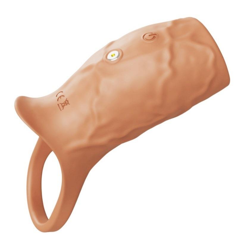 Vibrating Cock Ring with Couples Resonance - Erection Enhancer & Delay Ring for Men, Remote Control Couples Vibrator, Pleasure Ring for Him